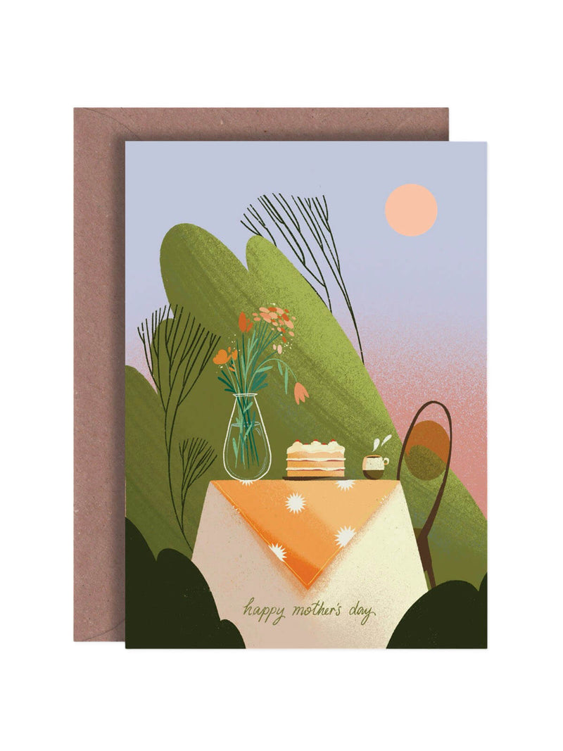 Afternoon tea mothers day card