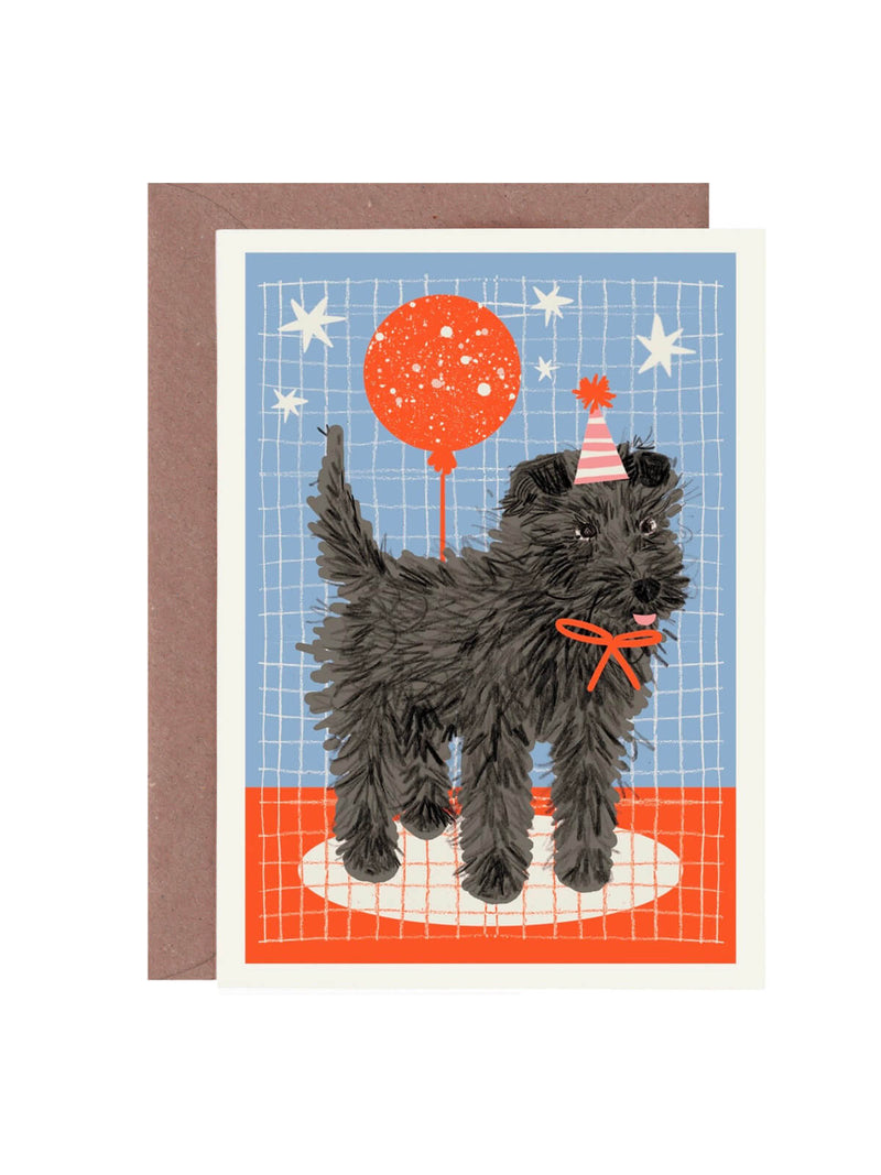 Birthday dog card