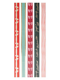 Christmas bows washi tape set 2