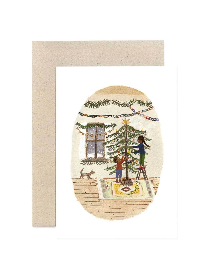 Christmas decorations card