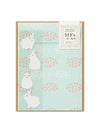 Midori bunny letter writing set