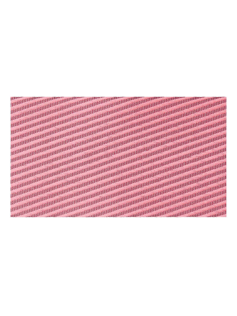 Neon pink and mauve woven ribbon