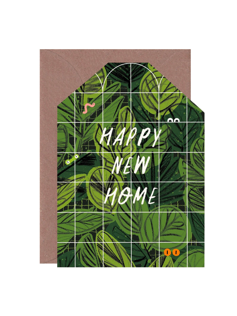 New home greenhouse card