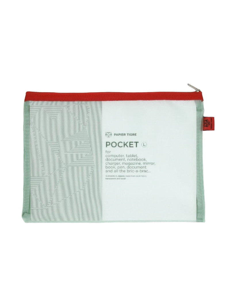 Papier Tigre large mesh pouch