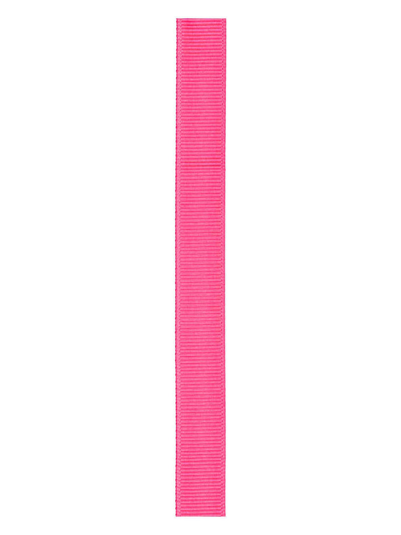 Neon pink grosgrain ribbon