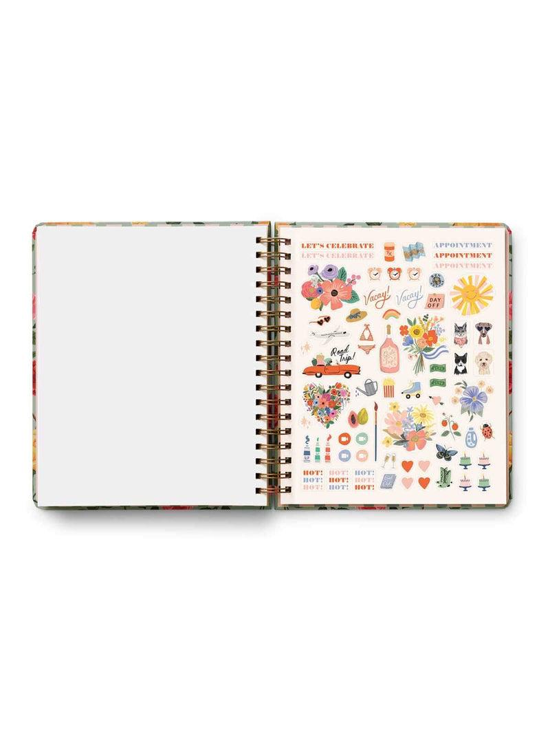 Rifle Paper Co 2024 2025 Roses planner inside 7