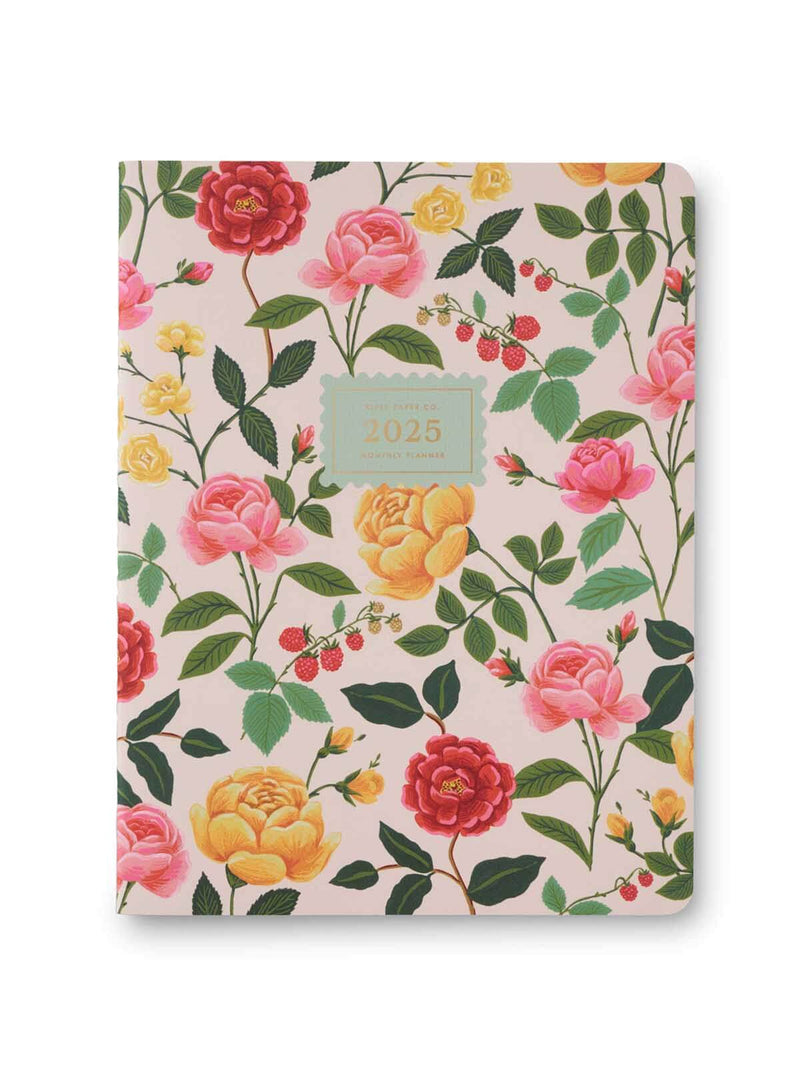 Rifle Paper Co 2025 Roses 12 month appointment notebook