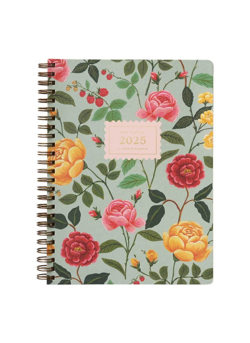 Rifle Paper Co 2025 Roses 12 month planner