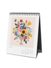 Rifle Paper Co flower studies desk calendar July