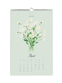 Rifle Paper Co 2025 say it with flowers calendar April