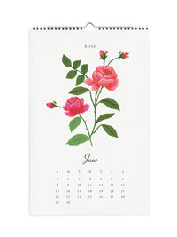 Rifle Paper Co 2025 say it with flowers calendar June