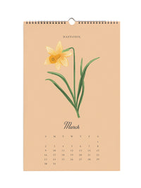 Rifle Paper Co 2025 say it with flowers March calendar