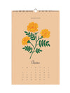 Rifle Paper Co 2025 say it with flowers calendar Oct