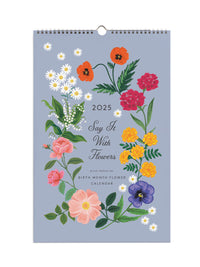 Rifle Paper Co 2025 say it with flowers calendar