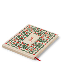 Rifle Paper Co Christmastide pomegranate guest book cover