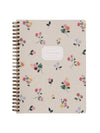 Rifle Paper Co Dahlia ditsy spiral notebook