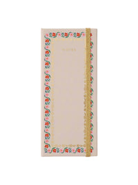 Rifle Paper Co Delphine sticky notes folio