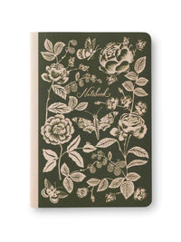 Rifle Paper Co English rose stitched notebooks 1