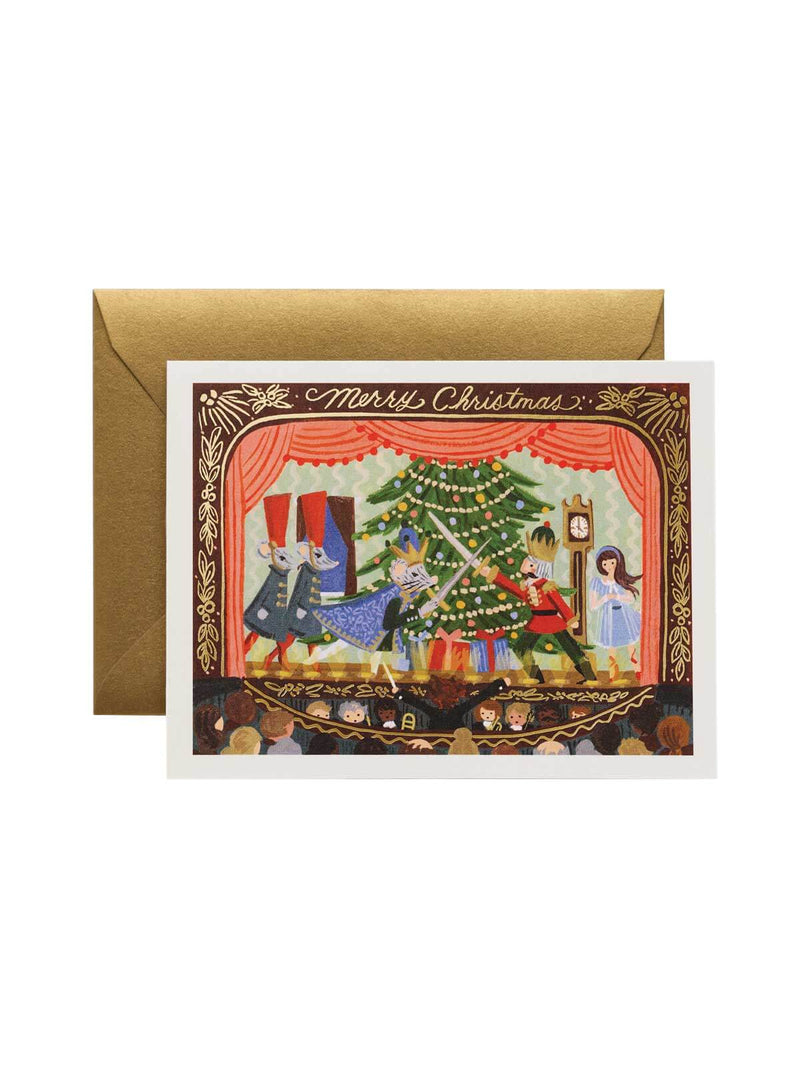 Rifle Paper Co Nutcracker card set 