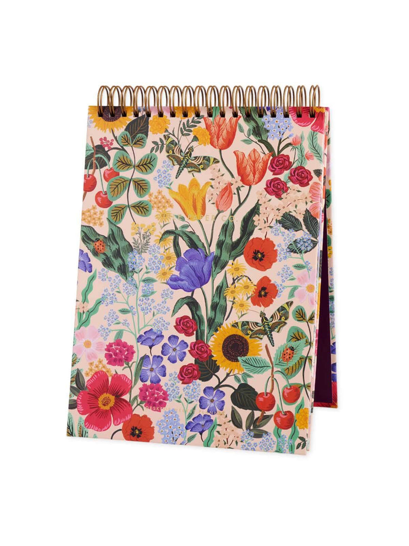 Rifle Paper Co blossom weekly deskop planner