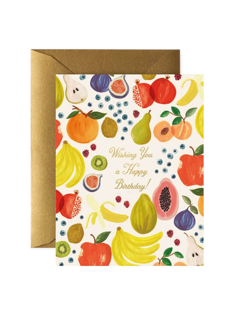 Rifle Paper Co fruitful birthday card