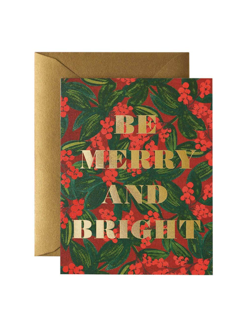 Rifle Paper Co merry berry card set