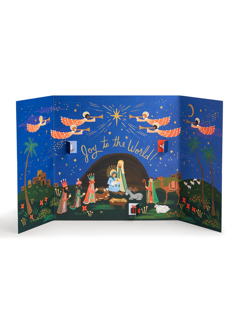 Rifle Paper Co Nativity Advent Calendar