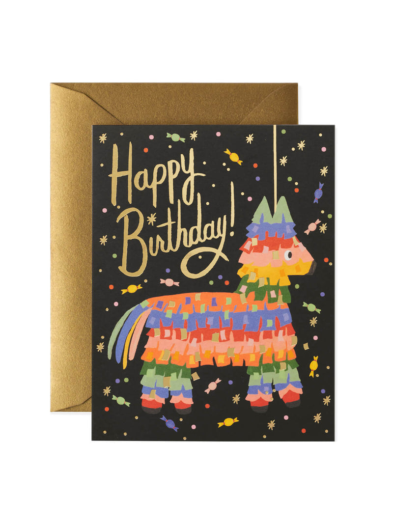 Rifle Paper Co pinata birthday card 