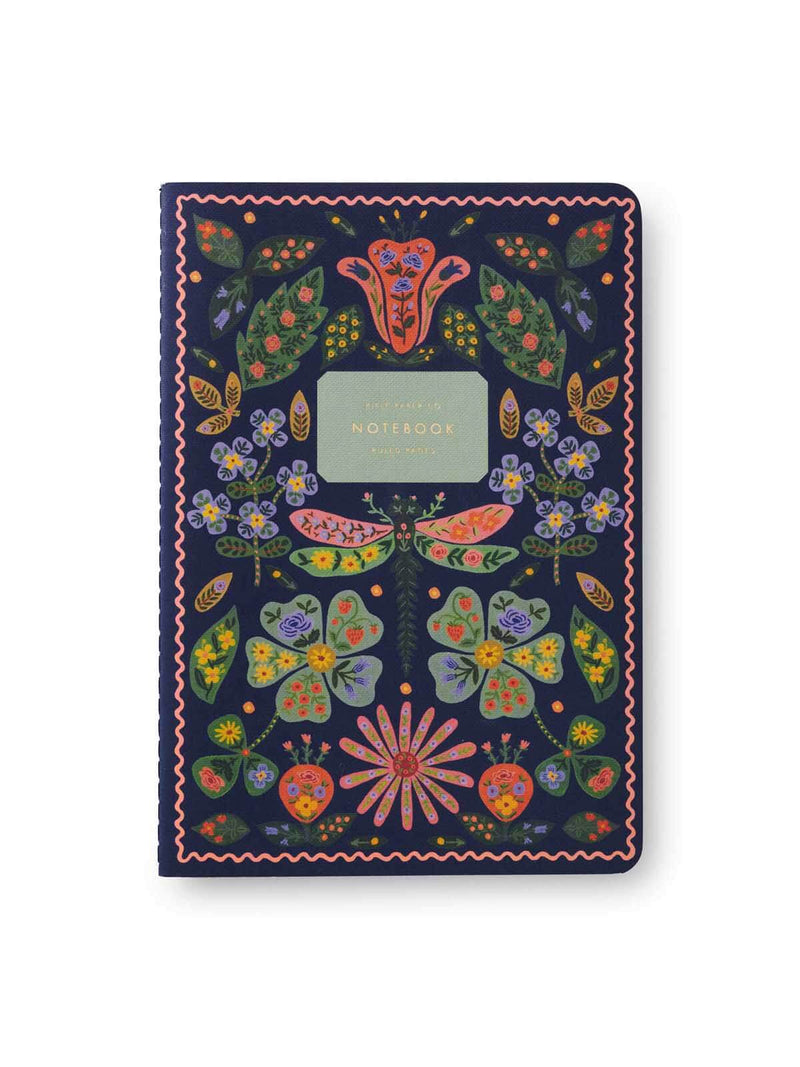 Rifle Paper Co posy stiched notebook set