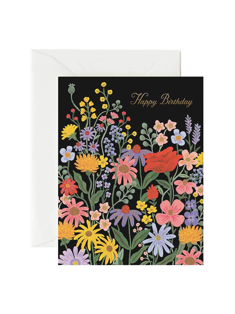 Rifle Paper Co prairie birthday card