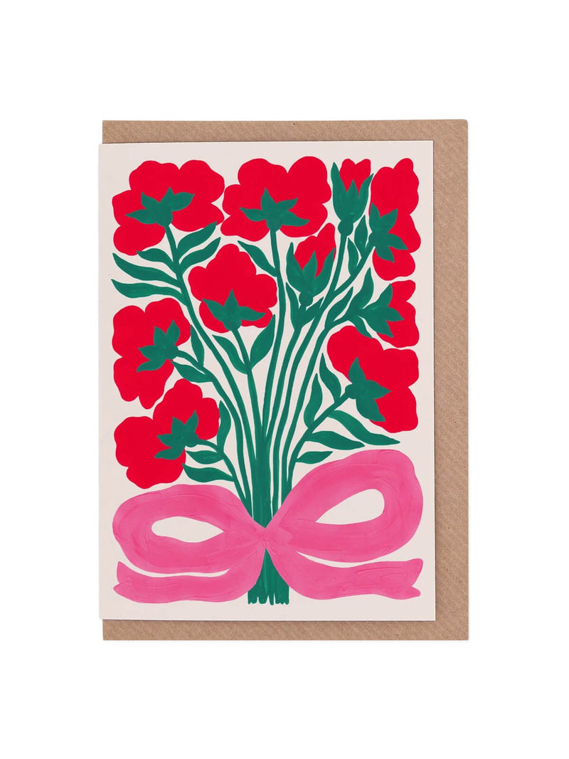 Roses greetings card