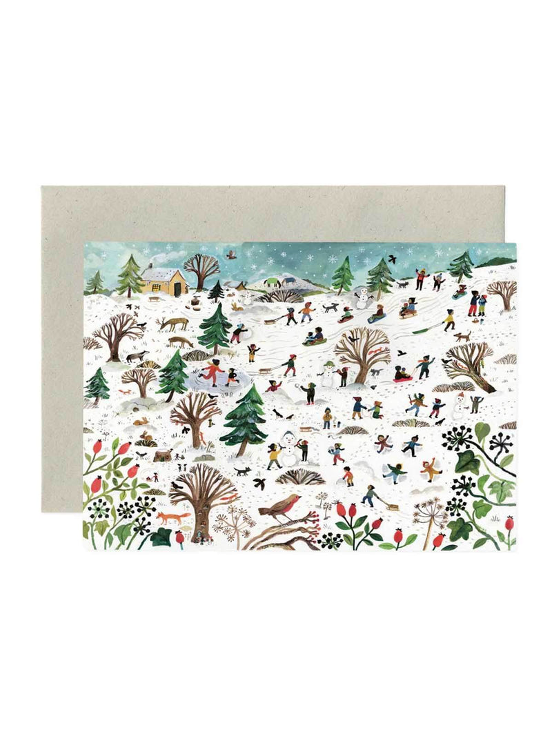 Winter joy card