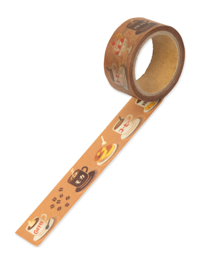 coffee and desserts washi tape