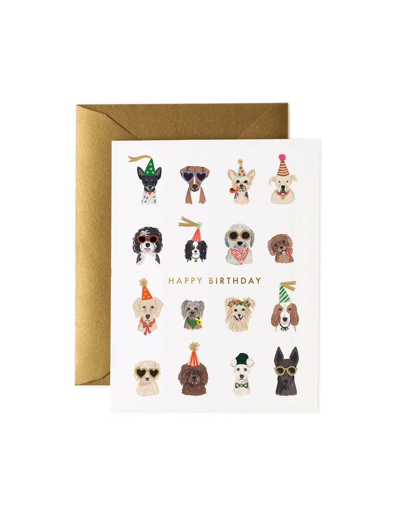 party pups birthday card rifle paper co