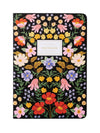 black floral notebooks