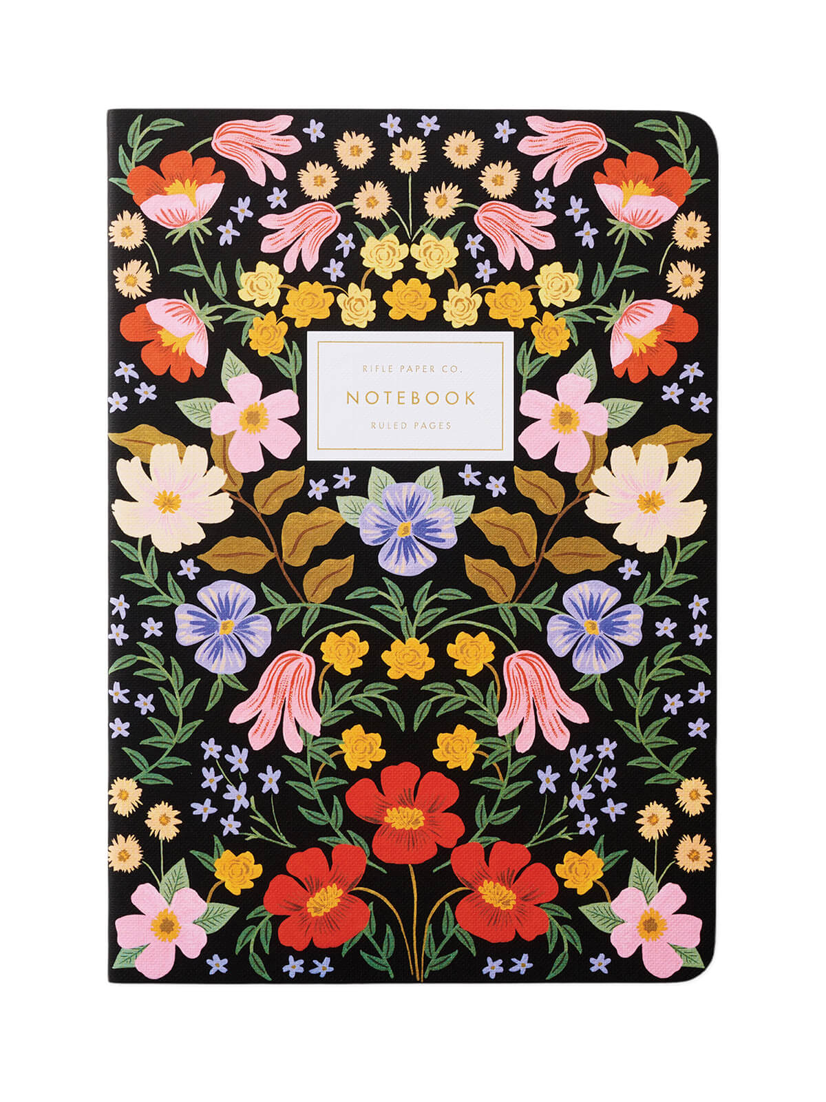 black floral notebooks